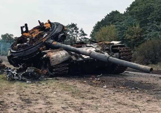 У мережі опублікували кадри кладовища знищеної російської техніки у зоні відповідальності бійців 72-ї ОМБр