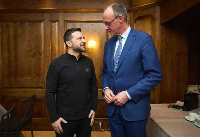 Зеленський привітав Мерца обранням канцлером Німеччини